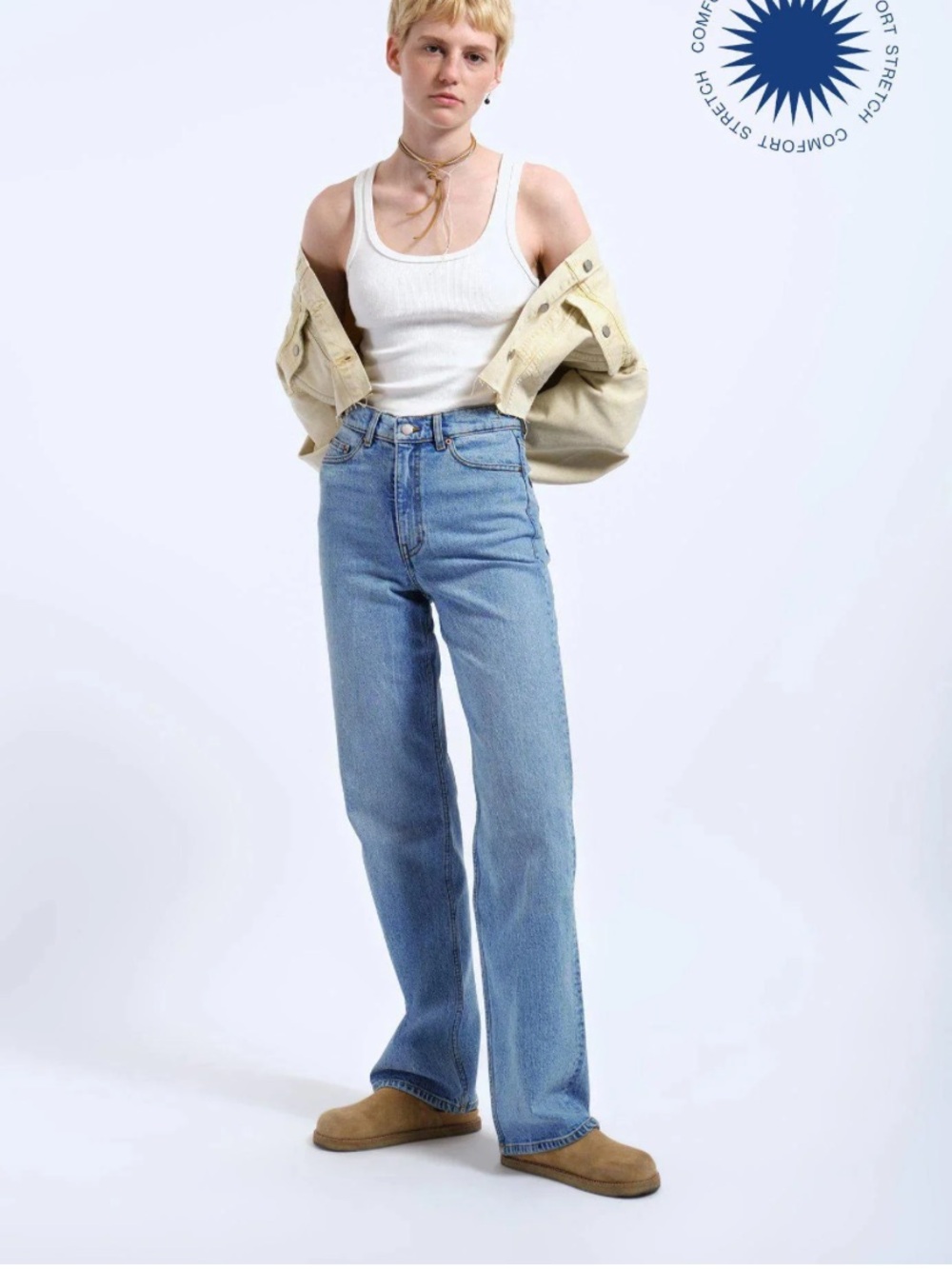 Dr. Denim Echo Blue Jay “Used” Jeans